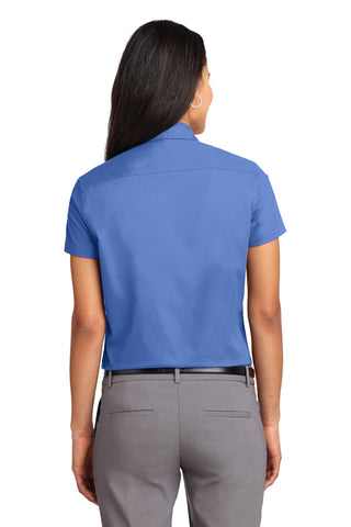 Port Authority Ladies Short Sleeve Easy Care Shirt (Ultramarine Blue)