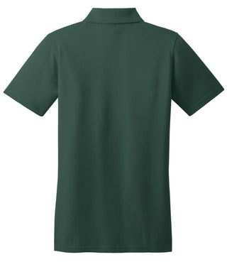 Port Authority Ladies Stain-Resistant Polo (Dark Green)