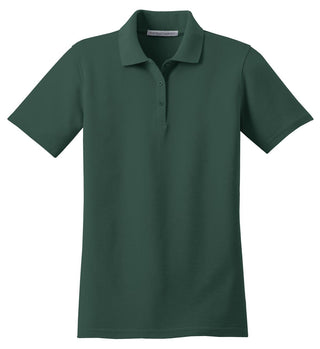 Port Authority Ladies Stain-Resistant Polo (Dark Green)