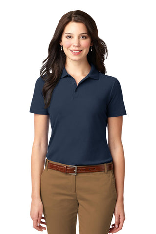 Port Authority Ladies Stain-Resistant Polo (Navy)