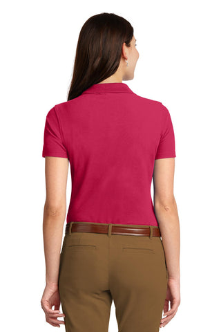 Port Authority Ladies Stain-Resistant Polo (Red)