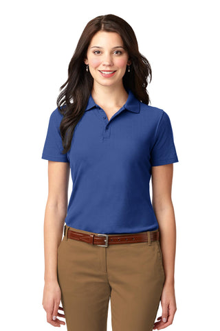 Port Authority Ladies Stain-Resistant Polo (Royal)