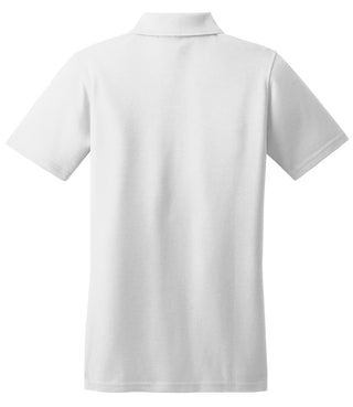 Port Authority Ladies Stain-Resistant Polo (White)