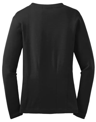 Port Authority Ladies Modern Stretch Cotton Cardigan (Black)