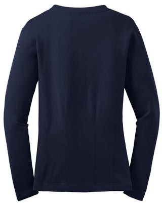 Port Authority Ladies Modern Stretch Cotton Cardigan (True Navy)