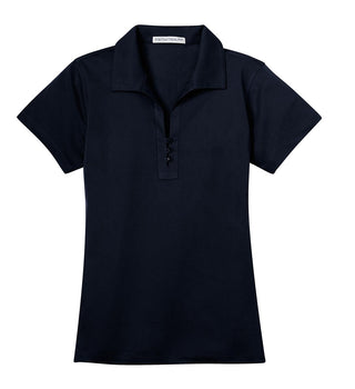 Port Authority Ladies Tech Pique Polo (Dark Navy)