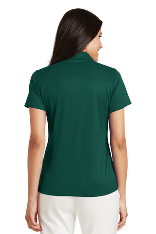 Port Authority Ladies Performance Fine Jacquard Polo (Green Glen)