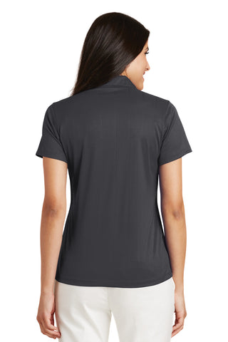 Port Authority Ladies Performance Fine Jacquard Polo (Grey Smoke)