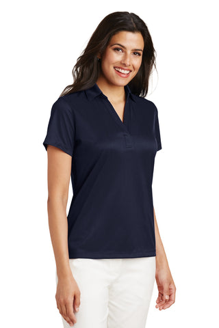 Port Authority Ladies Performance Fine Jacquard Polo (True Navy)