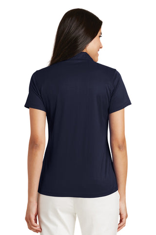 Port Authority Ladies Performance Fine Jacquard Polo (True Navy)