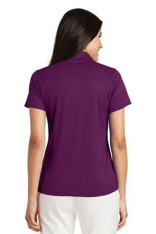 Port Authority Ladies Performance Fine Jacquard Polo (Violet Purple)