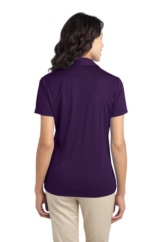 Port Authority Ladies Silk Touch Performance Polo (Bright Purple)