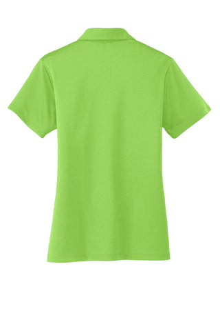 Port Authority Ladies Silk Touch Performance Polo (Lime)