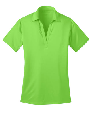 Port Authority Ladies Silk Touch Performance Polo (Lime)