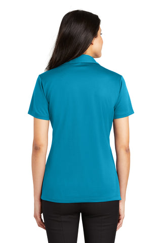 Port Authority Ladies Silk Touch Performance Polo (Parcel Blue)