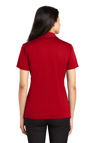 Port Authority Ladies Silk Touch Performance Polo (Red)