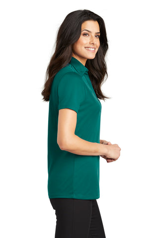 Port Authority Ladies Silk Touch Performance Polo (Teal Green)