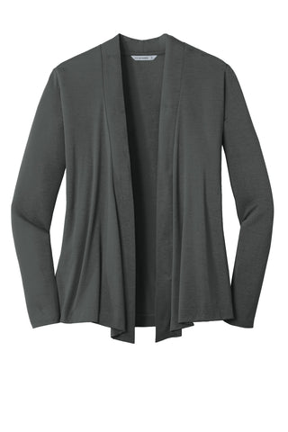 Port Authority Ladies Concept Open Cardigan (Grey Smoke)