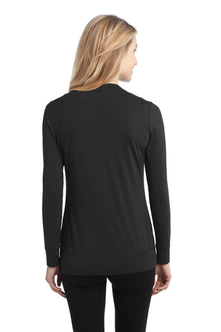 Port Authority Ladies Concept Cardigan (Black)