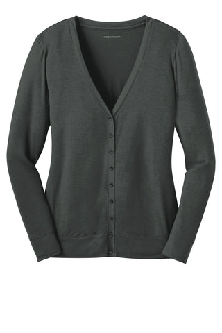 Port Authority Ladies Concept Cardigan (Grey Smoke)