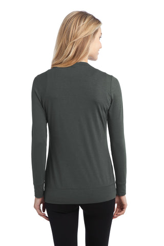 Port Authority Ladies Concept Cardigan (Grey Smoke)