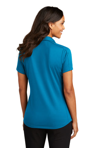 Port Authority Ladies Diamond Jacquard Polo (Blue Wake)