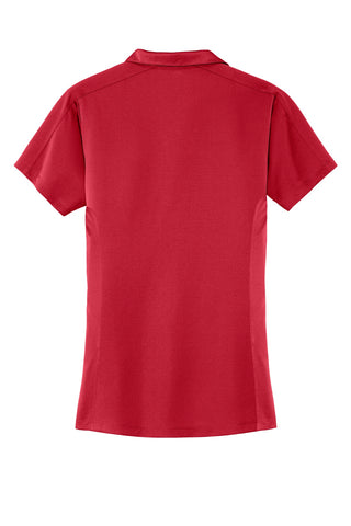 Port Authority Ladies Diamond Jacquard Polo (Rich Red)