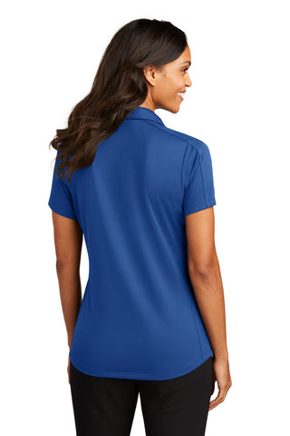 Port Authority Ladies Diamond Jacquard Polo (True Blue)