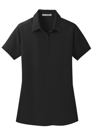 Port Authority Ladies Dimension Polo (Black)