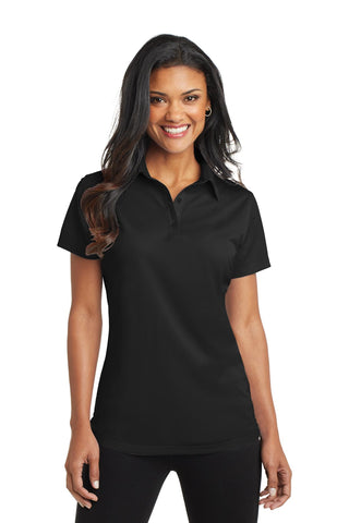 Port Authority Ladies Dimension Polo (Black)