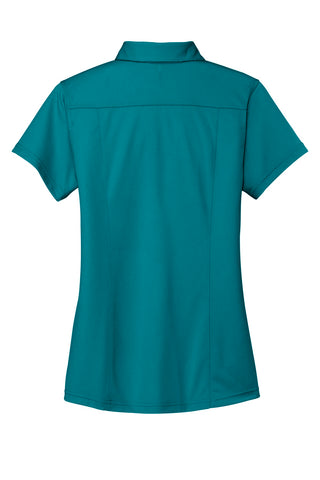 Port Authority Ladies Dimension Polo (Dark Teal)