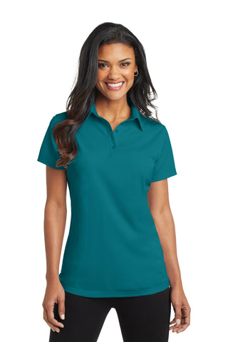 Port Authority Ladies Dimension Polo (Dark Teal)