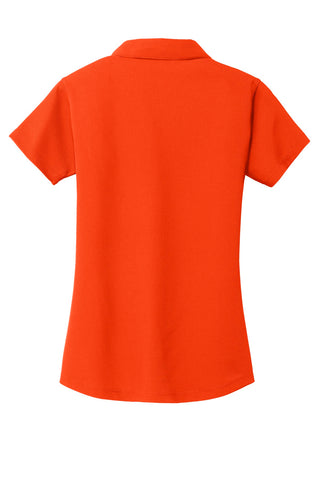 Port Authority Ladies Dry Zone Grid Polo (Autumn Orange)