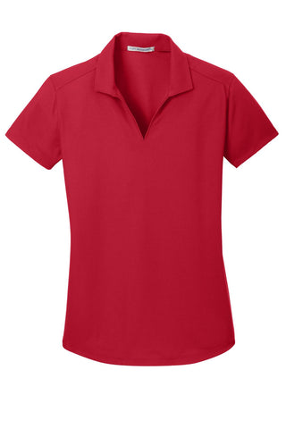 Port Authority Ladies Dry Zone Grid Polo (Engine Red)