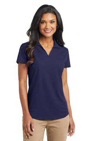 Port Authority Ladies Dry Zone Grid Polo (True Navy)