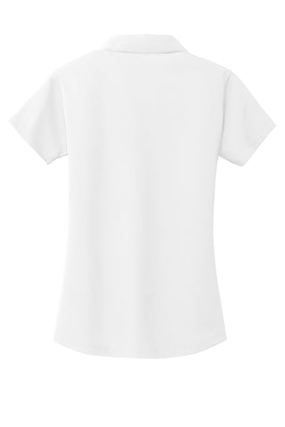 Port Authority Ladies Dry Zone Grid Polo (White)