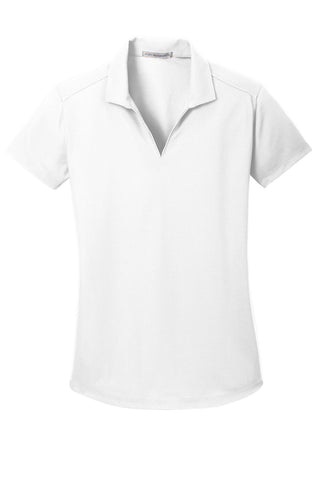 Port Authority Ladies Dry Zone Grid Polo (White)