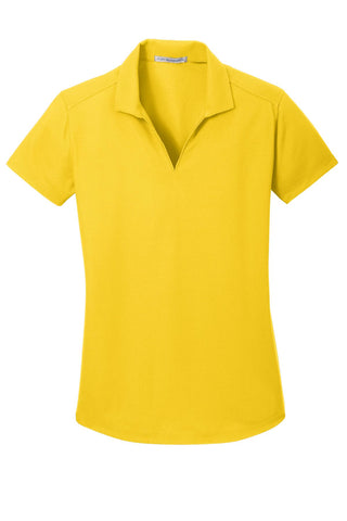 Port Authority Ladies Dry Zone Grid Polo (Yellow)