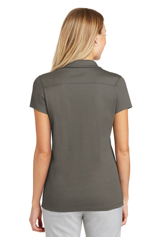 Port Authority Ladies Rapid Dry Mesh Polo (Grey Smoke)