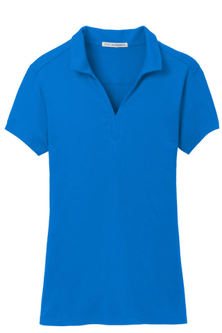 Port Authority Ladies Rapid Dry Mesh Polo (Skydiver Blue)