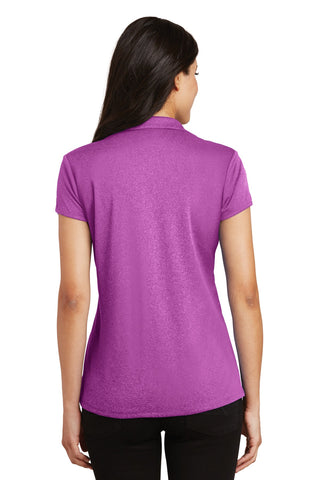 Port Authority Ladies Trace Heather Polo (Berry Heather)