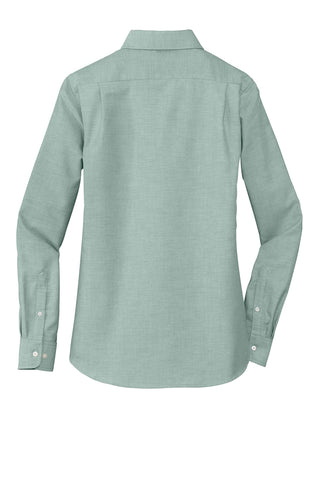 Port Authority Ladies SuperPro Oxford Shirt (Green)