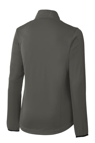 Port Authority Ladies Active Soft Shell Jacket (Grey Steel)
