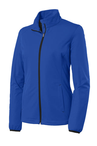 Port Authority Ladies Active Soft Shell Jacket (True Royal)