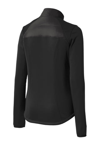 Port Authority Ladies Hybrid Soft Shell Jacket (Deep Black)