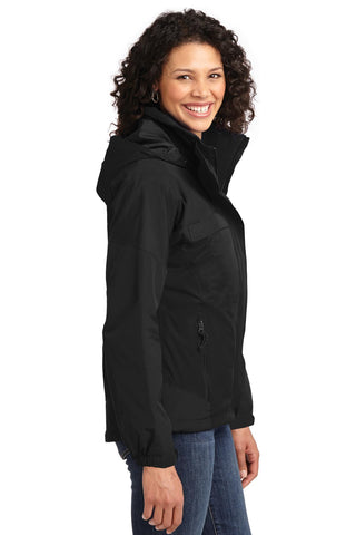 Port Authority Ladies Nootka Jacket (Black/ Black)