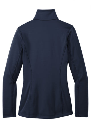 Port Authority Ladies Smooth Fleece 1/4-Zip (River Blue Navy)