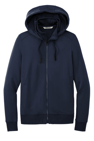 Port Authority Ladies Smooth Fleece Hooded Jacket (River Blue Navy)