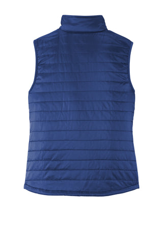 Port Authority Ladies Packable Puffy Vest (Cobalt Blue)