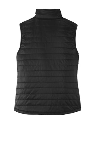 Port Authority Ladies Packable Puffy Vest (Deep Black)